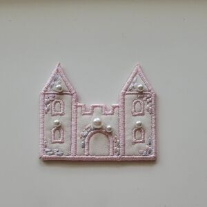 Stoney Clover Lane Pink Sand Castle Patch